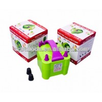 cheapest double mouth electric air pump balloon inflator blowing machine