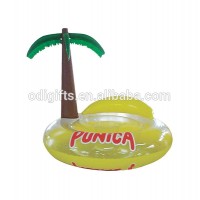 Promotional inflatable floating island PVC inflatable island