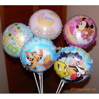 aluminum foil decoration custom balloons