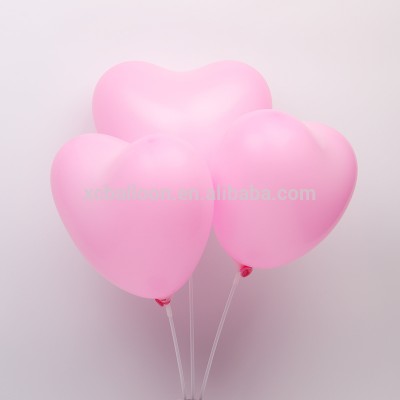 new 12 inch heart shape wedding party decoration balloon custom logo printed helium latex ball